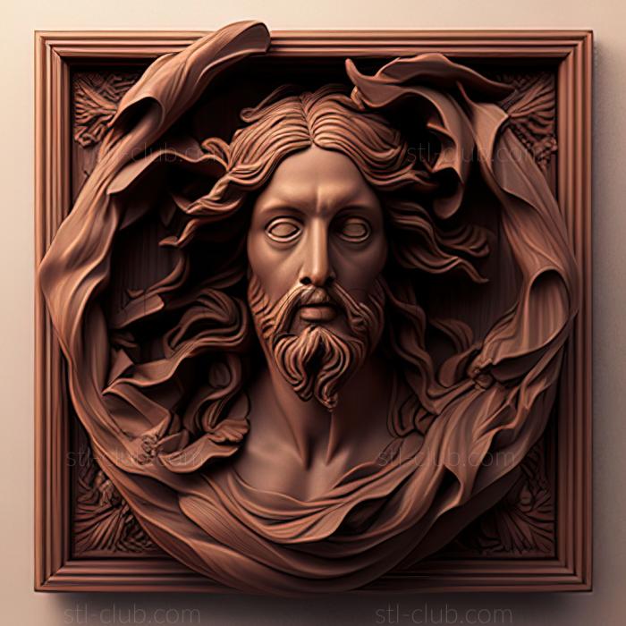 3D model st jesus (STL)